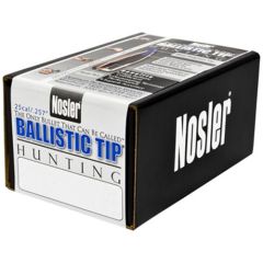 Nosler Spitzer Hunting Ballistic Tip 25 Cal 100 Grain 50/Box 25100