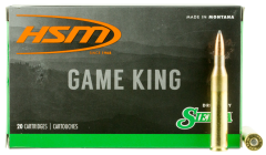 HSM Hunting Shack Game King .25-06 Remington Spitzer Boat Tail, 100 Grain (20 Rounds) - 25061N