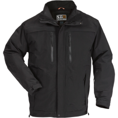 5.11 Tactical Bristol Parka Systems Men's Full Zip Coat in Black - 2X-Large