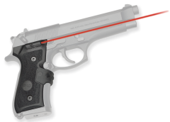 Crimson Trace LG402M Mil-Spec Lasergrips Red Beretta 92/96/M9A1 Blk