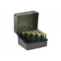 Shot Shell Box-3.5  12 Gauge  OD Green/Blk w/Padlock Detail