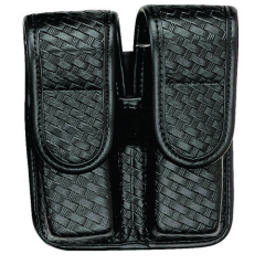 Bianchi Accumold Double Magazine Pouch Magazine Pouch in Black Plain - 25334