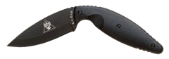 Ka-Bar Knives TDI Fixed Knife, 3.69" Drop-point Aus-8A Plain Blade (Fiberglass Reinforced Nylon Black Handle) - 1482
