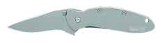 Kershaw Knives Scallion Assisted Folding Knife, 2.25" Drop-point 420Hc Stainless Partially Serrated Blade (410 Stainless Handle) - 1620FL