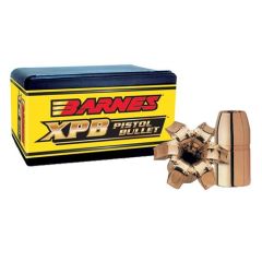 Barnes Solid Copper Heat Treated X-Pistol Bullets 45 Cal 200 Grain 20/Box 45115