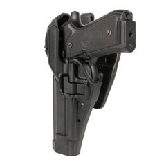 Blackhawk Level 3 Serpa Right-Hand Belt Holster for Glock 20 in Matte Black - 44H113BK-R