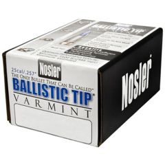 Nosler Varmint Ballistic Tip 25 Cal 85 Grain Spitzer 100/Box 43004