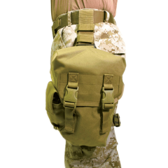 Blackhawk Ultralight Omega Elite Gas Mask Pouch Gas Mask Pouch in Black - 56GM03BK