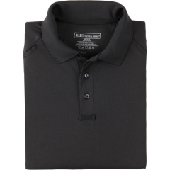 5.11 Tactical Performance Men's Short Sleeve Polo in Black - 4X-Large