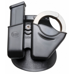 Fobus USA Magazine and Cuff Holder Magazine/Handcuff Holder in Black - CUG1045