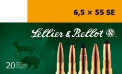 Magtech Ammunition Training 6.5X55 Swede Full Metal Jacket, 140 Grain (20 Rounds) - SB6555C
