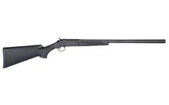 Stevens M301, Single Shot, 12ga, 26", Black, Synthetic, Ambidextrous, Carbon, Modified, 1rd, Break Action, Bead 22557