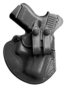 Desantis Gunhide Cozy Partner Right-Hand Belt Holster for Glock 26, 27, 33 in Black - 028BAE1Z0