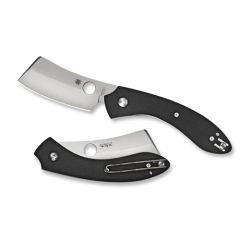 Spyderco ROC Manual Folding Knife, 3.125" Cleaver Blade - C177GP