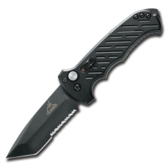 Gerber 6 Automatic Folding Knife, 3.7" Tanto Blade - 30-000850