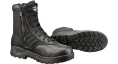 9  STL TOE SD ZIP MENS BLK  CLASSIC 9IN LIGHT SAFETY TOE SIDE ZIP SZ 7 BLK