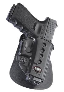 Fobus USA Roto Evolution Right-Hand Paddle Holster for Glock 17, 19, 22, 23, 31, 32, 34, 35 in Black - GL2ERRP