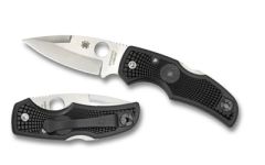 Spyderco Native5 Manual Folding Knife, 3" Leaf-Shaped Plain Blade (CPM S110V Steel Handle) - C41PBK5