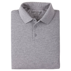 5.11 Tactical Utility Men's Short Sleeve Polo in Heather Grey - Small