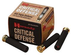 Hornady Critical Defense Round Balls/ Triple Defense .410 Gauge (2.5") Slug (Non-Jacketed) Lead (20-Rounds) - 86238