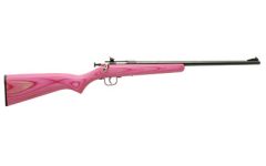 Crickett KSA2225 Single Shot Bolt 22 Long Rifle (LR) 16.12" 1 Laminate Pink Stk Blued