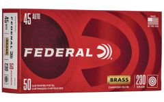 Federal Cartridge .45 ACP Full Metal Jacket, 230 Grain (50 Rounds) - WM5233