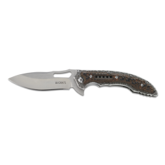 Columbia River Ikoma Fossil Compact Manual Folding Knife, 3.41" Drop-point Blade - 5460