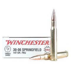 Winchester Best Value .30-06 Springfield Full Metal Jacket, 147 Grain (20 Rounds) - USA3006