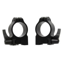 Warne 30MM Medium Quick Detach Matte Black Rings For Tikka 14TLM