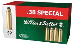 Magtech Ammunition .38 Special Soft Point, 158 Grain (50 Rounds) - SB38C