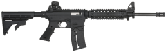 Mossberg 715T Tactical 22 .22 Long Rifle 25-Round 16.3" Semi-Automatic Rifle in Black - 37209